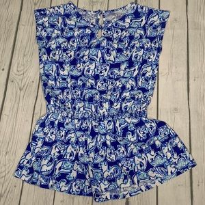 Lilly Pulitzer girls romper